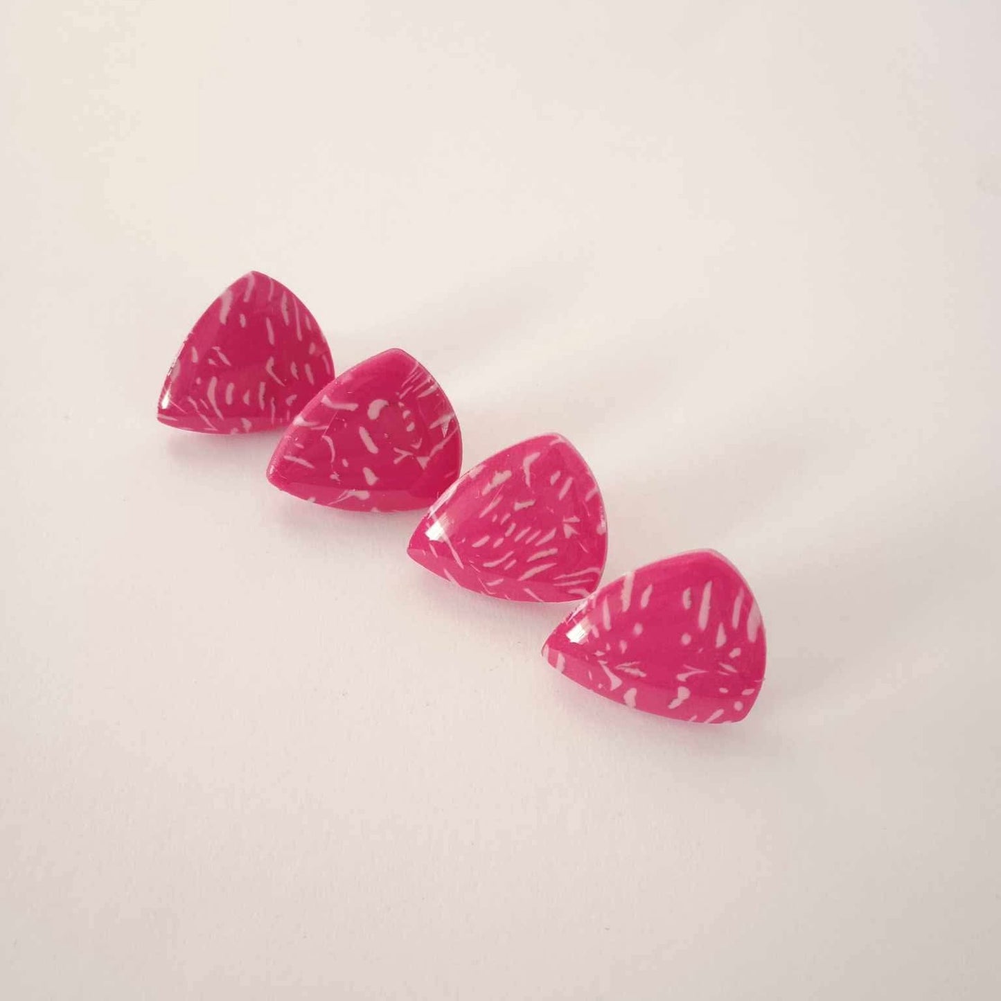 Minđuše Zebra Roze