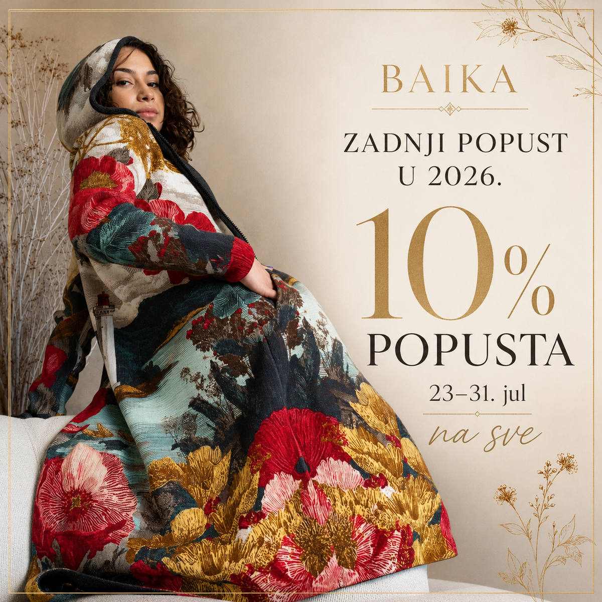 BAIKA obaveštenje o aktuelnoj ponudi