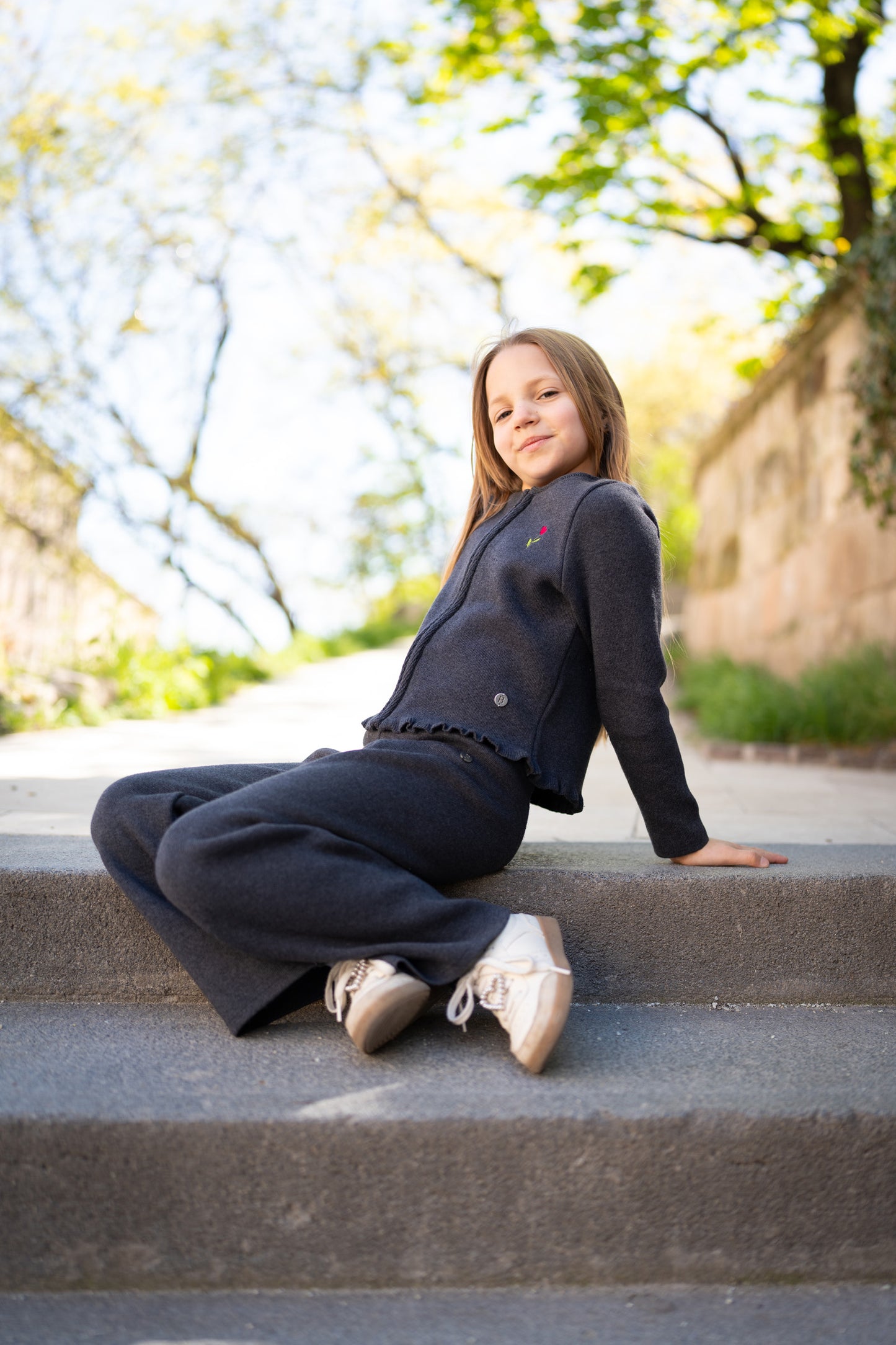 Solid Antracit - Zimske Pantalone